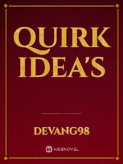 Quirk Idea's Book