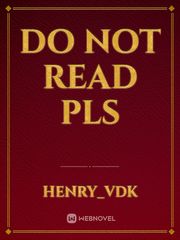 Do not read pls Book