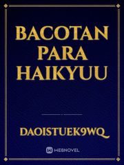 Bacotan para haikyuu Book