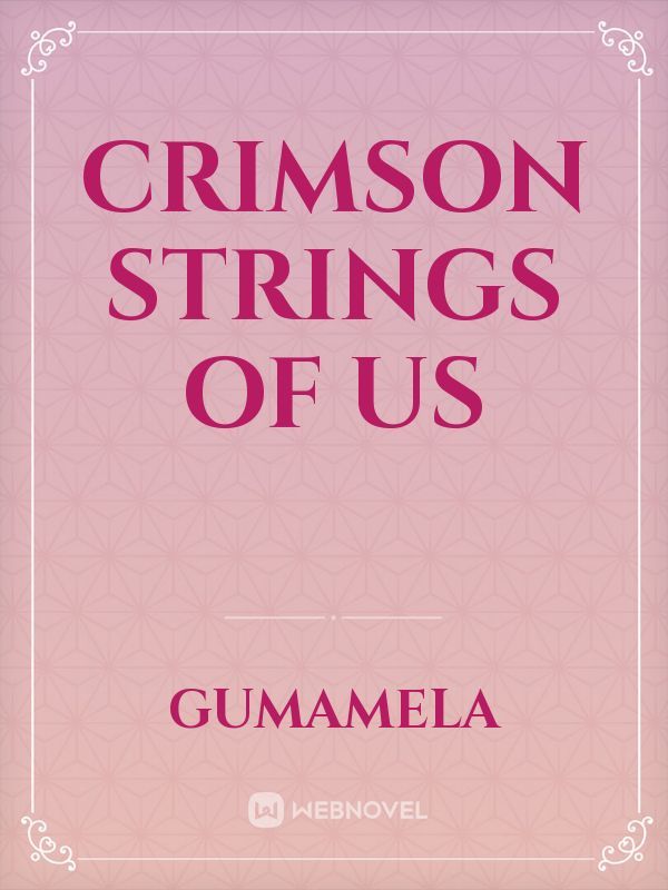 Crimson Strings of Us Book