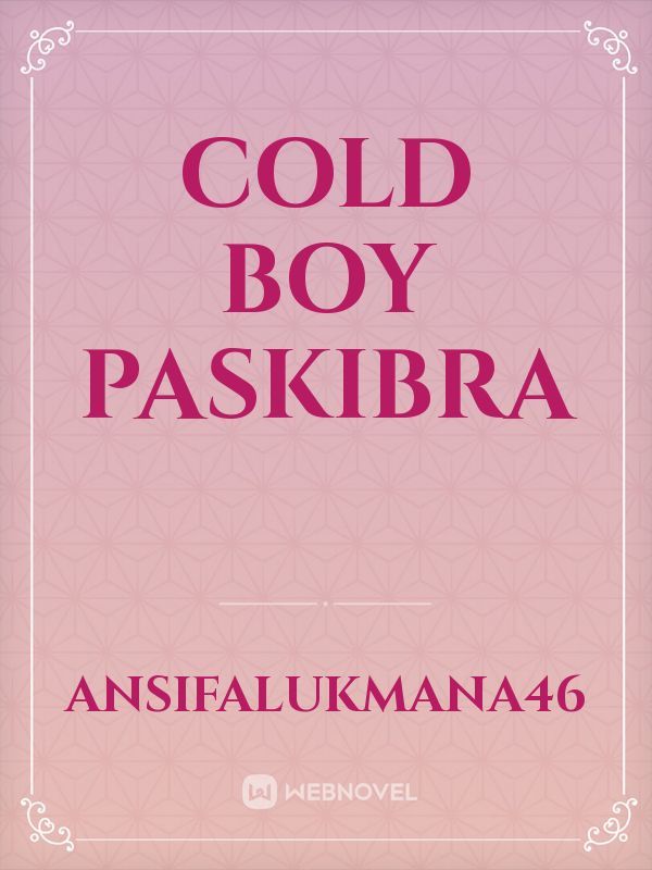 COLD BOY PASKIBRA