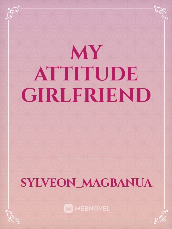 My Attitude Girlfriend Book