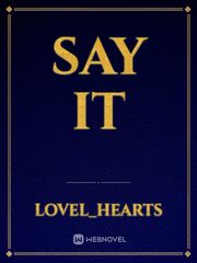 Say it Book