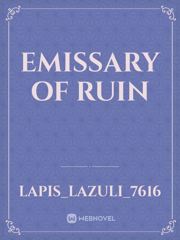 Emissary of Ruin Book