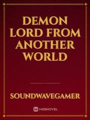 Demon Lord From Another World Book