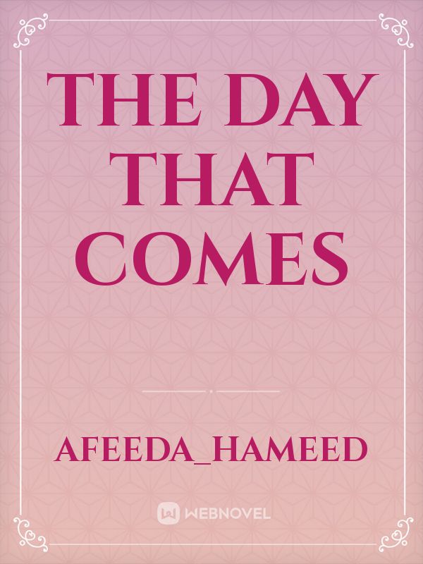 The day that comes Book
