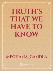 truth's that we have to Know Book