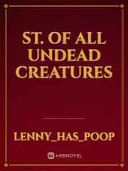 St. Of all Undead Creatures Book