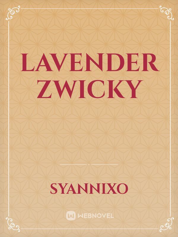 Lavender Zwicky Book