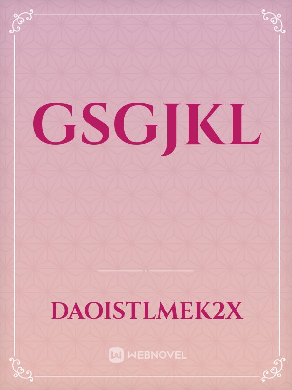 gsgjkl Book