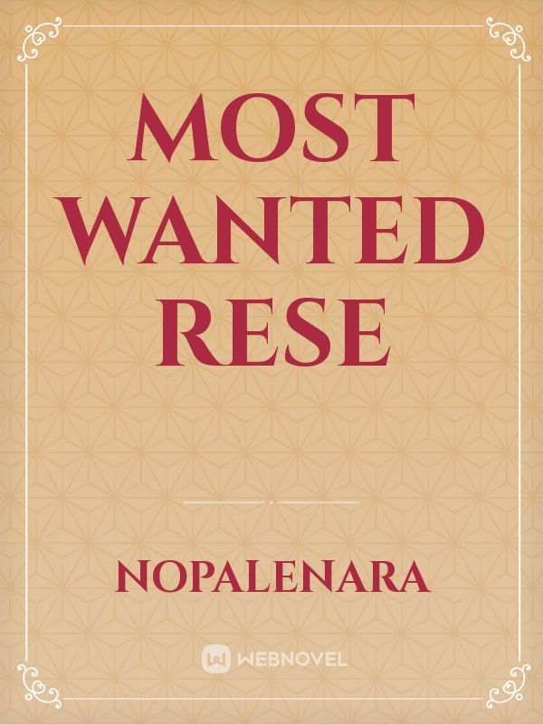 Most Wanted Rese Book