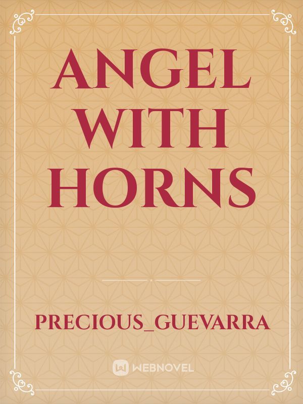 Angel With Horns Book