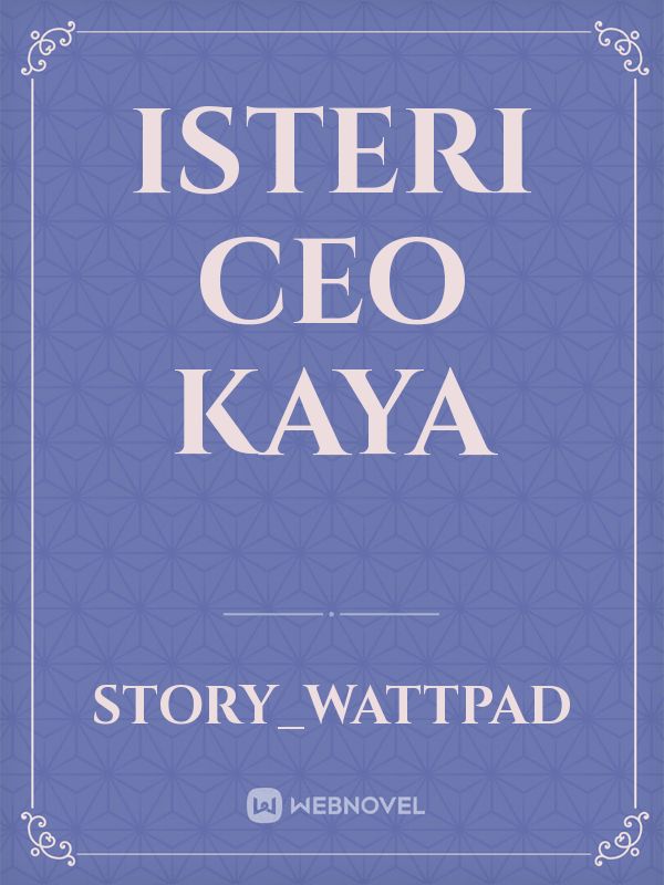 Isteri CEO kaya Book