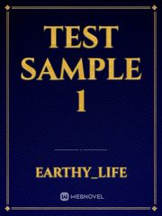 Test sample 1 Book