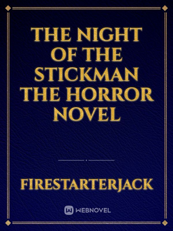 the night of the stickman the horror novel