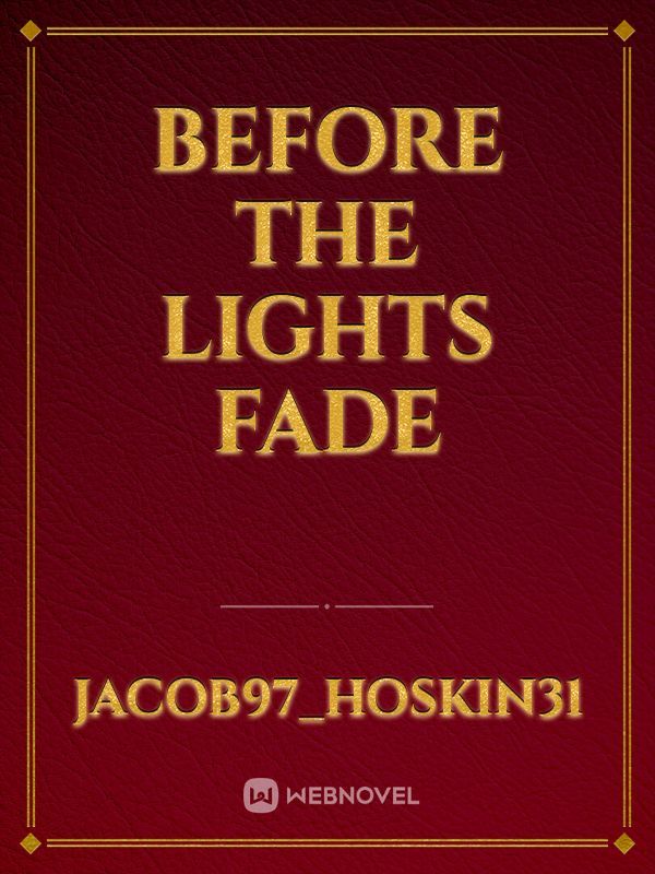 Before the Lights Fade Book