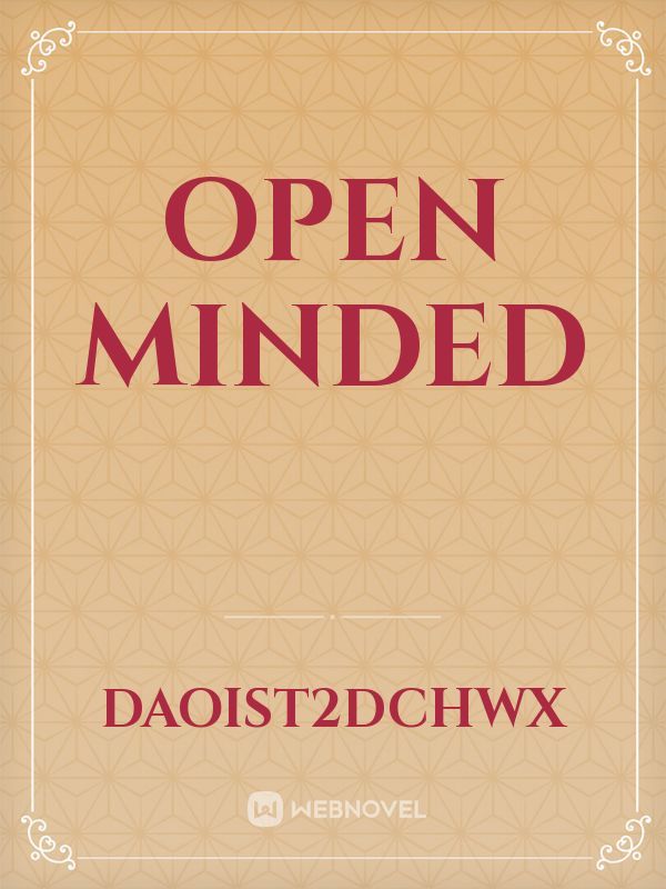 OPEN MINDED Book