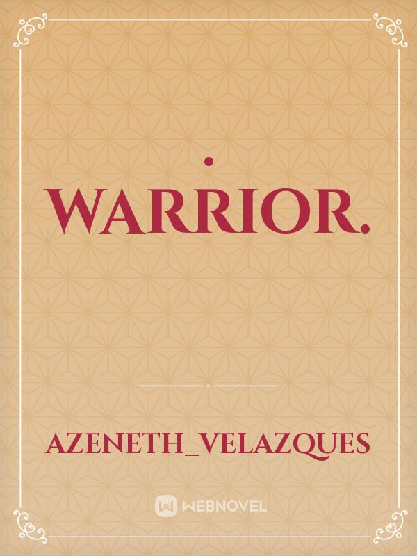 . Warrior. Book