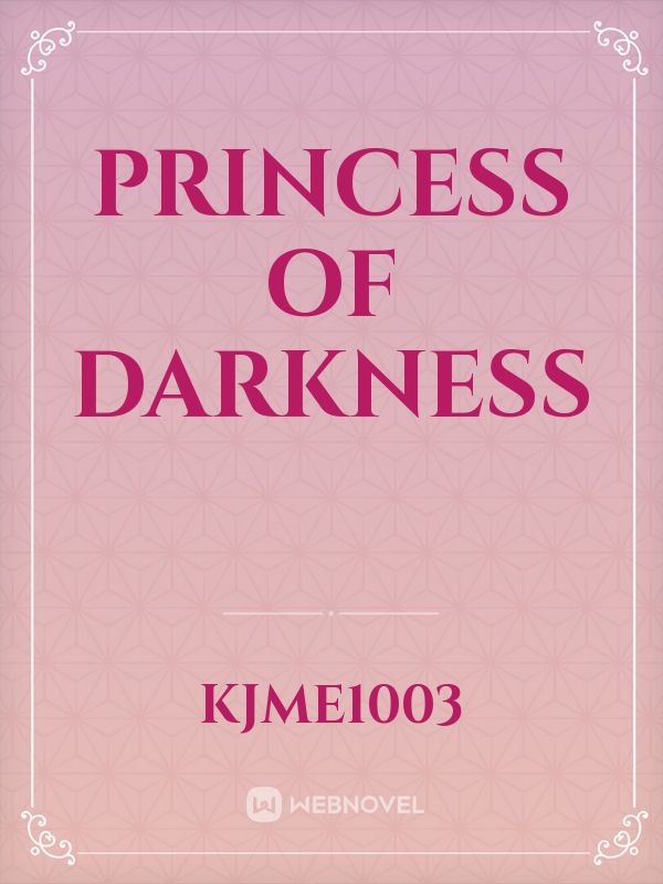 Princess Of Darkness Book