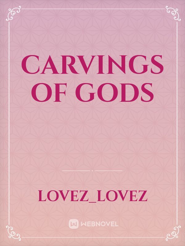 Carvings Of Gods Book