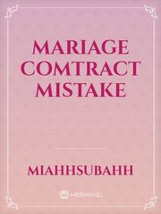 Mariage Comtract Mistake Book
