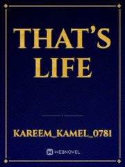 That’s life Book