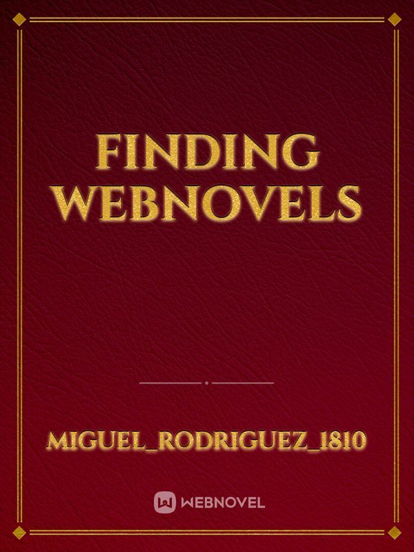 finding webnovels