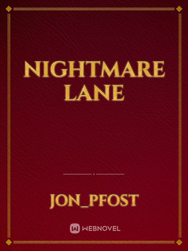 Nightmare Lane Book