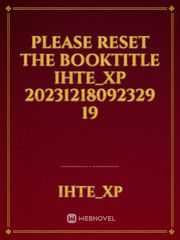 please reset the booktitle Ihte_xp 20231218092329 19 Book