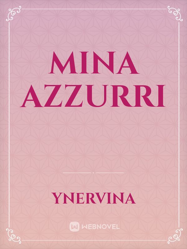 Mina Azzurri Book