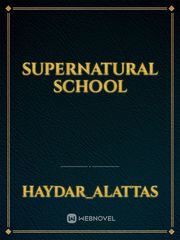 Supernatural school Book