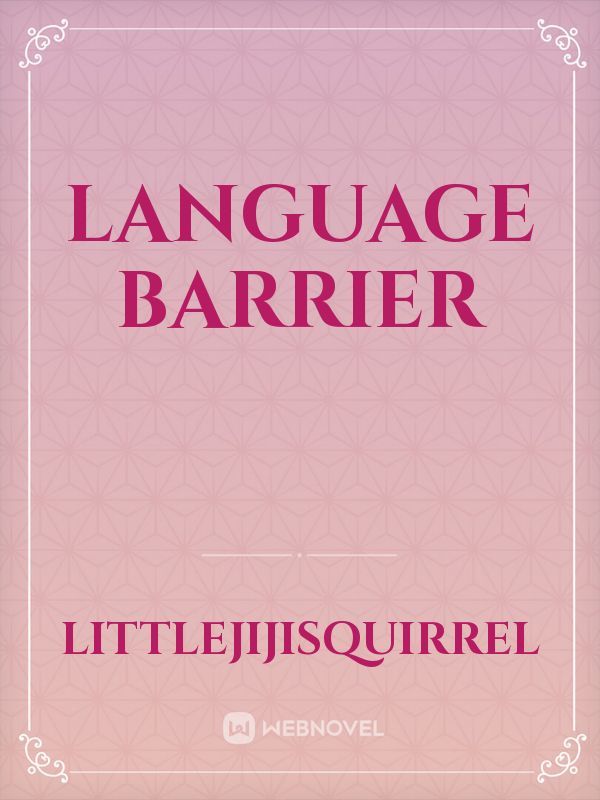 Language Barrier Book