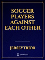 Soccer players against each other Book