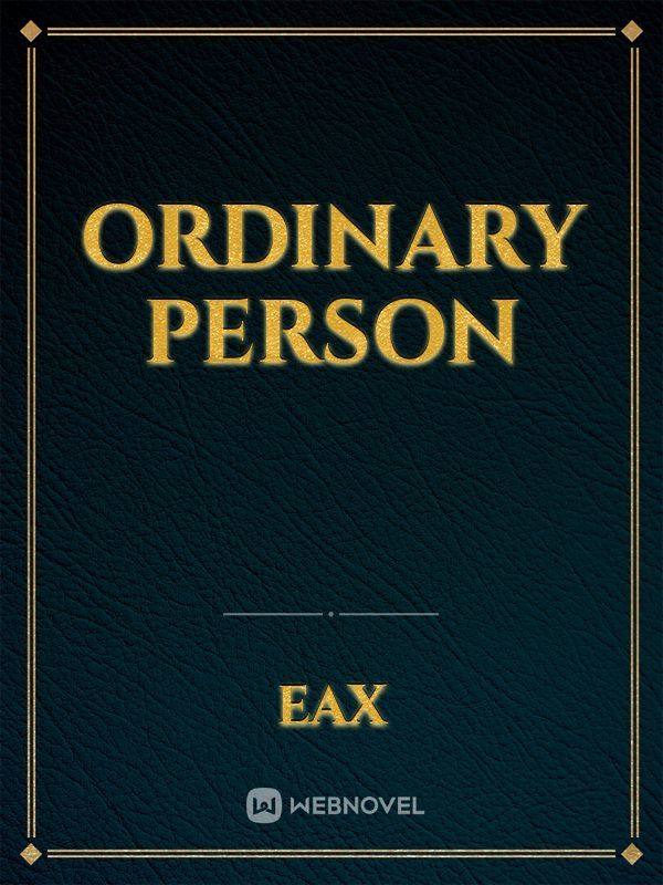 Ordinary Person Book
