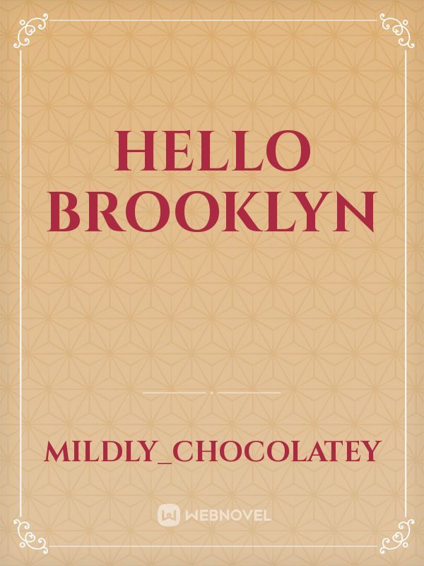 Hello Brooklyn Book