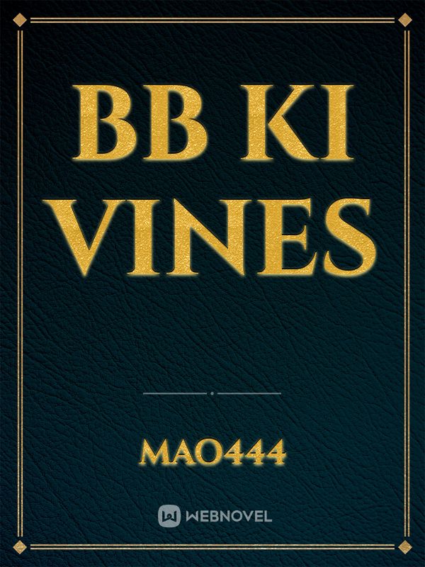 Bb ki vines Book