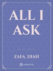 All I Ask Book