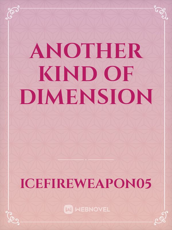 Another kind of dimension Book
