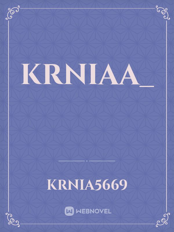 krniaa_ Book