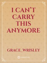 I can’t carry this anymore Book