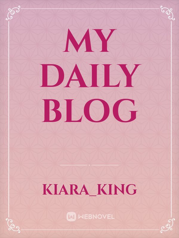My Daily Blog