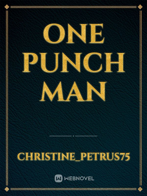 ONE PUNCH MAN Book