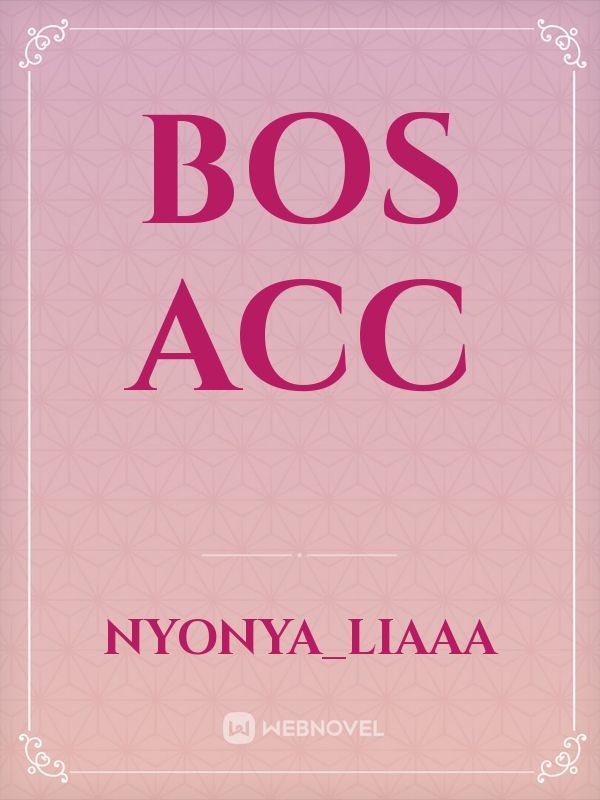 Bos ACC Book