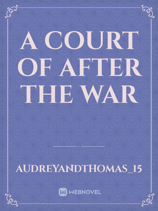 A Court of After the War Book