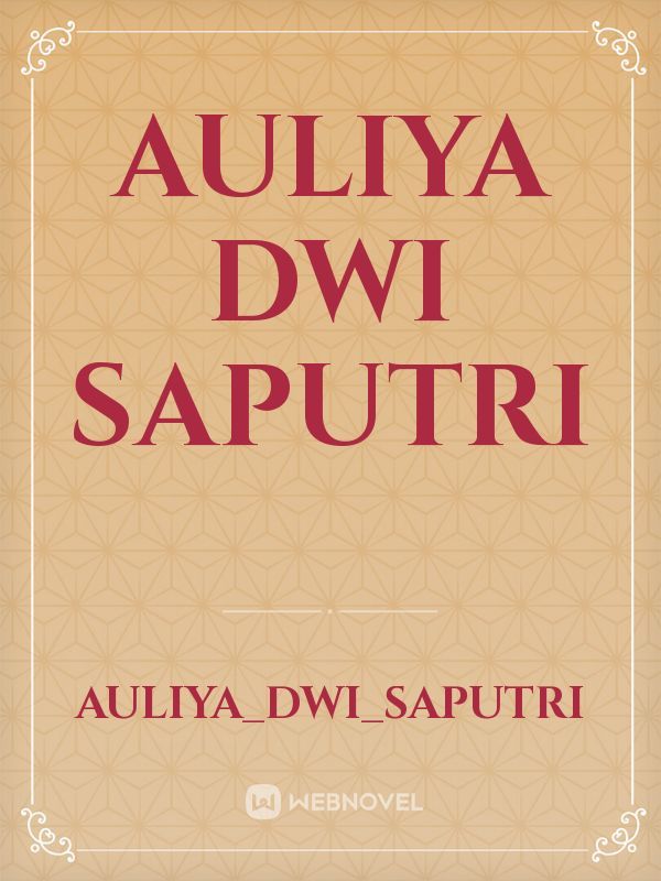 Auliya Dwi Saputri