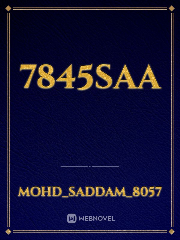 7845saa Book