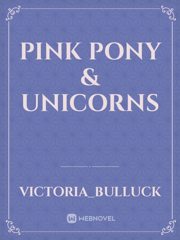 Pink Pony & Unicorns Book