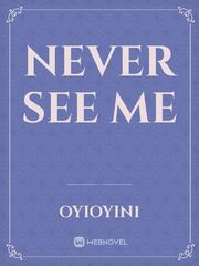 Never See Me Book