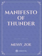 Manifesto of Thunder Book