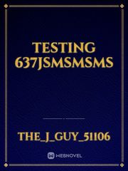 Testing 637jsmsmsms Book